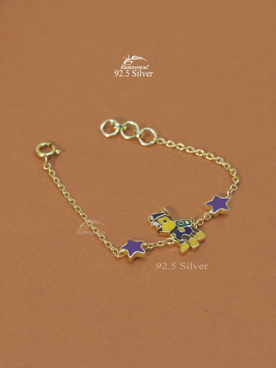 Paw Silver Bracelet